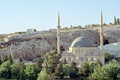 Urfa, the Hazreti lbrahim'in Dogum Magarasi, complex of mosques built around the cave where prophet Abraham was born